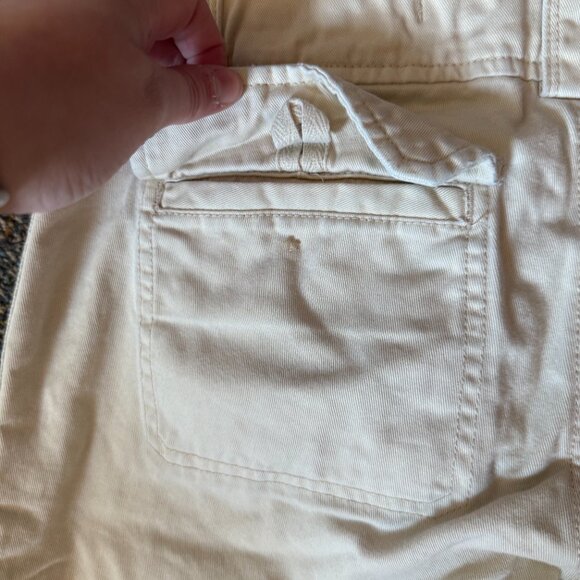 Abercrombie khaki cropped pants womens 6 - Picture 4 of 6